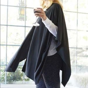 NWOT Black wrap sweater